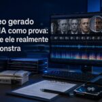 Vídeo gerado por IA como prova: o que ele realmente demonstra